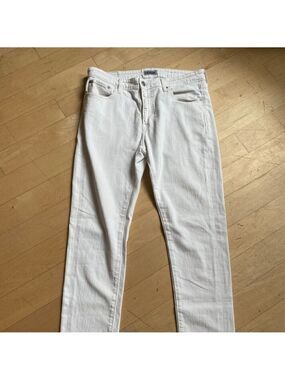 S.M.N. Studio mens "The Hunter" jeans sz 34 white denim standard slim